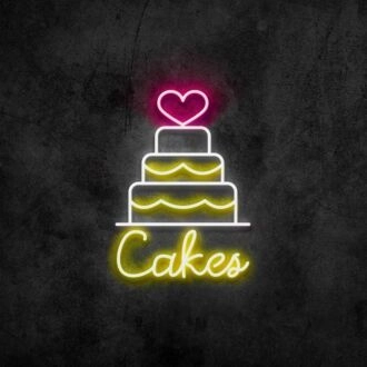 Cake Neon Sign