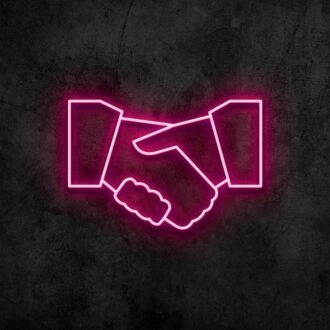 Neonzeichen „In Bewegung“