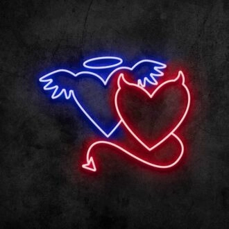 Frech oder Nett Neonzeichen