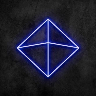 Das fünfte Engel-Neonschild.