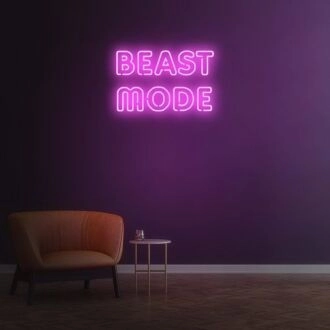 Beast Mode Neon Sign
