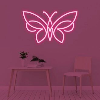 Schmetterling Neonschild