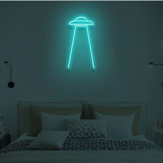 UFO" LED-Neonschild