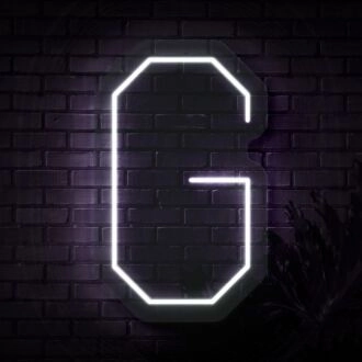 Personalized Initial Letter G Neon Sign MNC41526
