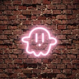 Kleines Geister-Neonschild
