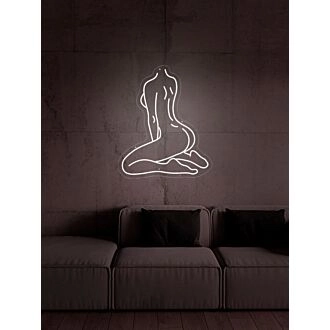 Sexy-Mädchen-Neonschild