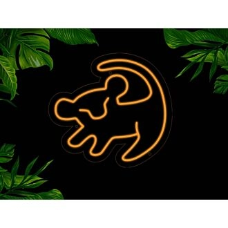 Cartoon Cat Neon Sign