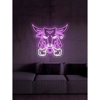 Bulle Fußball Neonschild