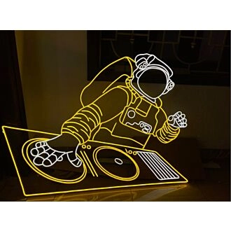 DJ Astronaut Neon Sign