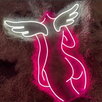 Angel Body Neon Sign