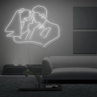 Süße Hochzeitszeit Neonschild