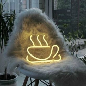 Kaffeetasse – LED-Neonschild