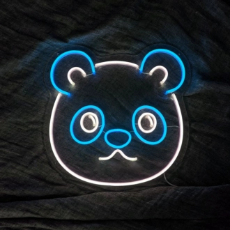 Panda LED-Neonschild