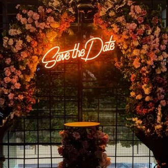 Save the Date Neon Sign
