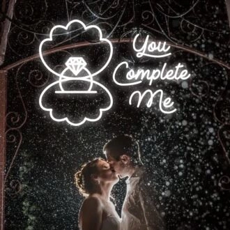 You Complete Me Neon Sign