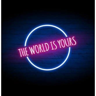 The Word Is Yours Neon Sign