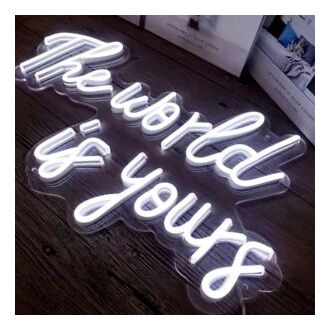 The Word Is Yours Neon Sign