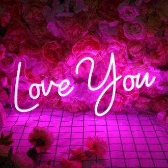 Love You LED Neon Sign
