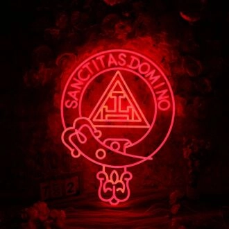 Sanctitasdomino Logo Neon Sign