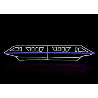 Monorail LED Neon Sign