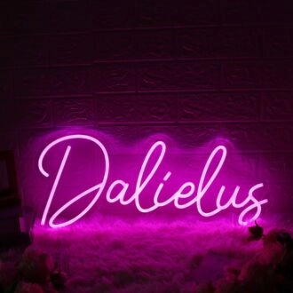 Dalielus Pink Neon Sign