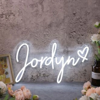 Jordyn Name Neon Sign