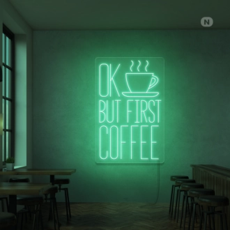 Customize Coffee Neon Sign