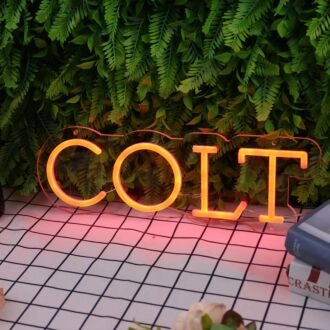 Colt Red Custom Neon Sign