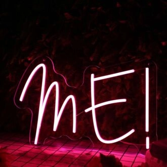 Me Red Custom Neon Sign