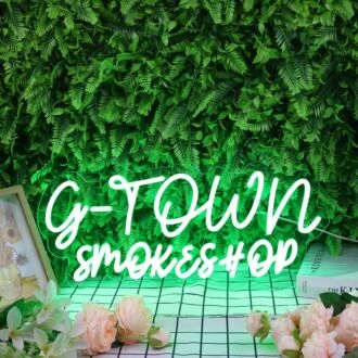 G-Town Smoke Shop Neon Sign