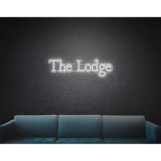 The Lodge LED Neon Sign