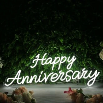 Happy Anniversary Custom Neon Sign