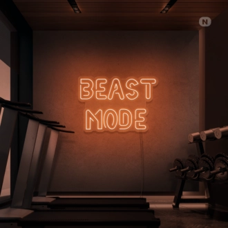 Beast Mode Neon Signs
