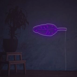 Leaves Pattern LED Neon Sign