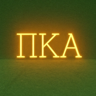 Pi Kappa Alpha ΠΚΑ LED Neon Sign Celebrating Brotherhood and Leadership
