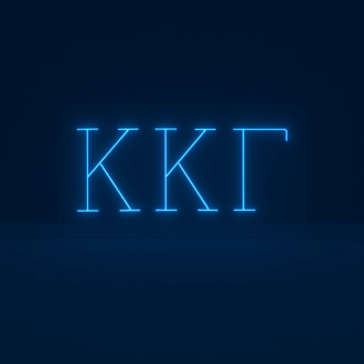Kappa Kappa Gamma ΚΚΓ LED Neon Sign Showcasing Sisterhood and Empowerment