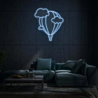 Ballon im Himmel LED-Neonschild