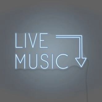 Customize Live Music LED Neon Sign