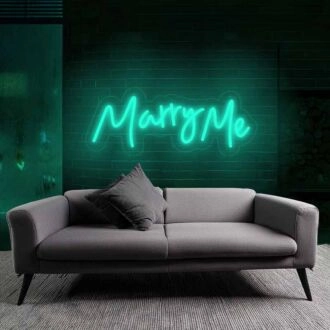 Marry Me neon sign