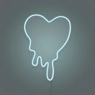 Melting Heart Custom Neon Lights