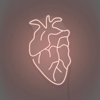 Realistic Heart LED Neon Sign