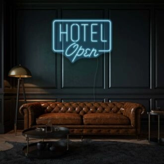 Customize Hotel Open LED Neon Sign