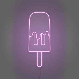 Melting Popsicle Custom Neon Childhood Summers Remembered