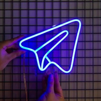 Telegram Neon Old School Communication in New Light