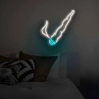 Lit Cigarette Neon Sign