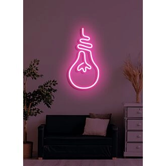 Licht Neon Leuchtfeuer der Wärme und des Komforts