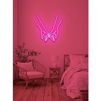 Einzigartiges Neon-Design für verspielte Dekoration
