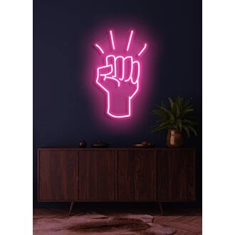 Kraft Neon Ermächtigung in Kühner und Heller Form