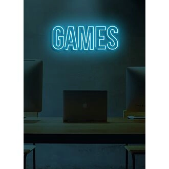 Games Neon Celebrating the Joy and Entertainment of Gaming