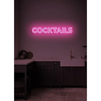 Cocktails Neon Vibrant and Inviting, Ideal for Bars and Nightlife